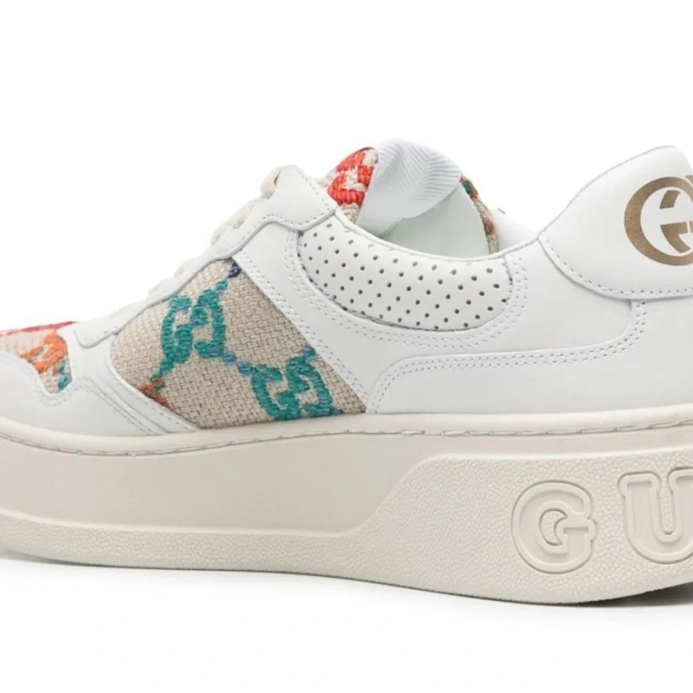 New in box Authentic Gucci Women’s Multicolor GG Canvas Sneakers Women 11